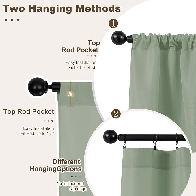 Outdoor Patio Curtains Waterproof - Image 3