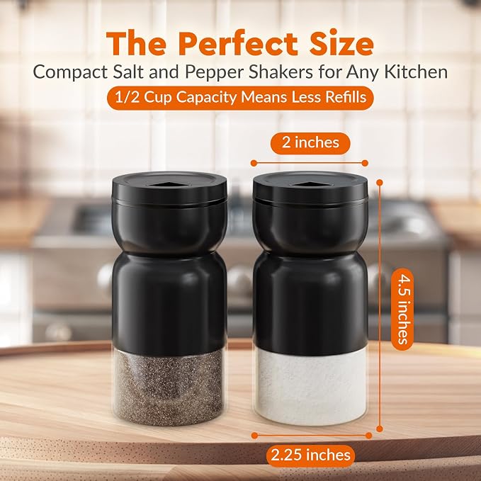HOME EC Original Salt and Pepper Shakers Set - Image 5
