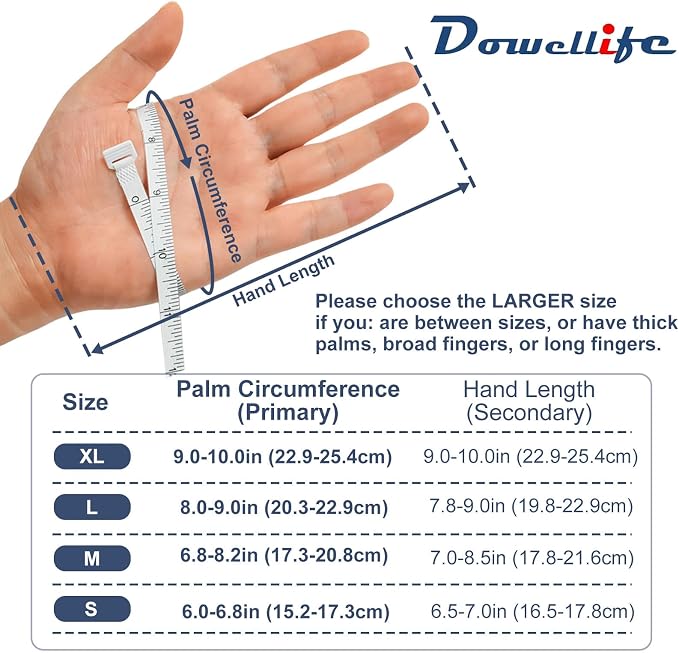 Dowellife Cut Resistant Gloves Food Grade Level 5 Protection, Safety Kitchen - Image 6