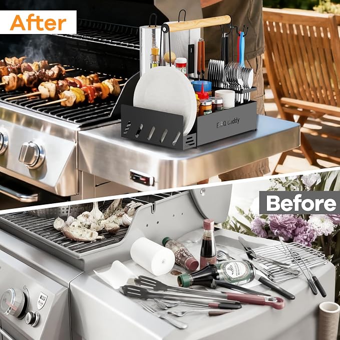 Grill Caddy, BBQ for Outdoor Grill - Image 4