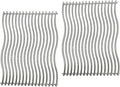17-3/4" Stainless Steel 2 Waved Cooking Grids Grates Replacement Parts by Tmozyar%C2%AE