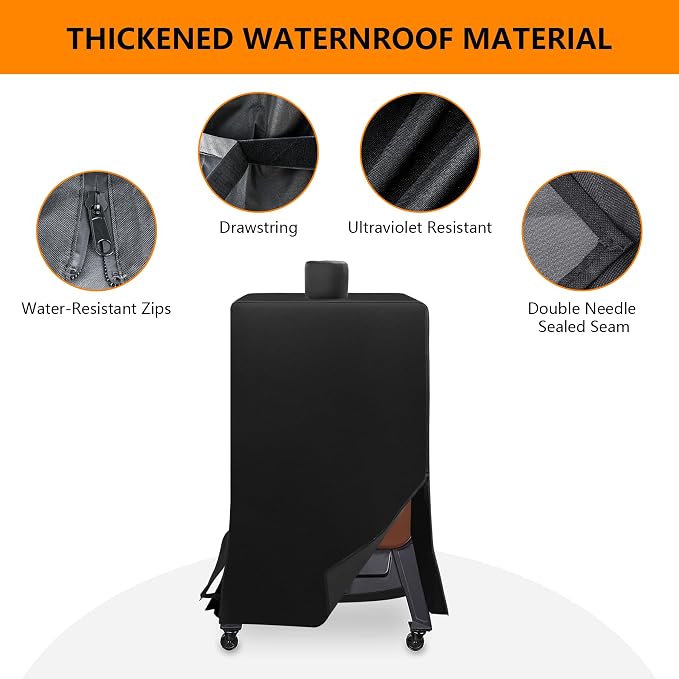 Vertical Smoker Cover For Pit Boss Pellet Smoker 4/5/7 Series, Pro Series 4 - Image 5