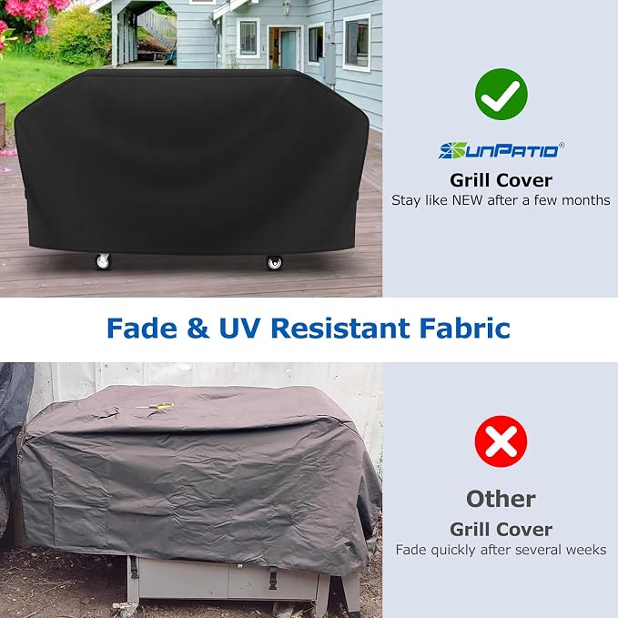 SunPatio Griddle Cover for Blackstone 36" Pro Series, Outdoor Barbecue Flat Top - Image 3