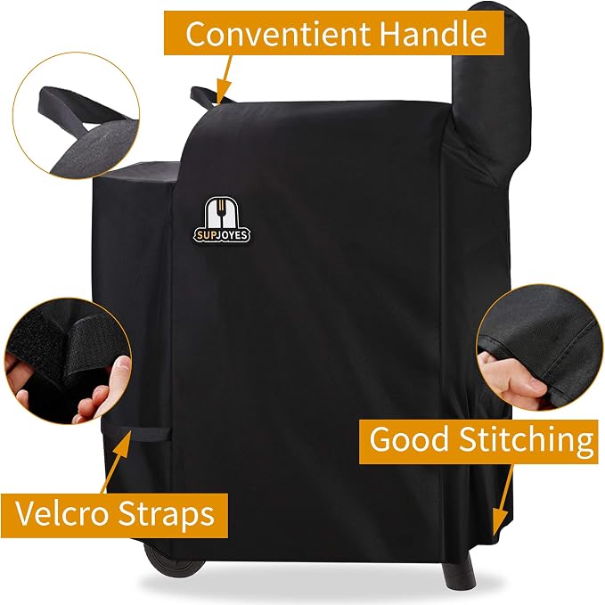 SUPJOYES Grill Cover for Traeger Pro 22 Series Wood Pellet Grill, Heavy Duty - Image 4