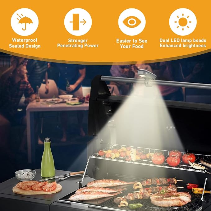 Grill Light, Rechargeable BBQ Handle Light - Image 2