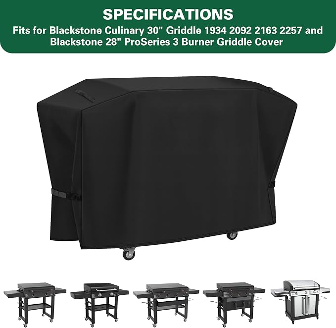 Heavy Duty 600D Grill Cover Fit - Image 2