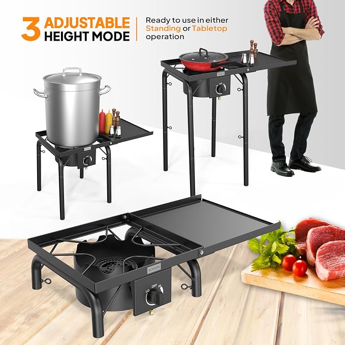 ROVSUN Single Burner Gas Stove - Image 4