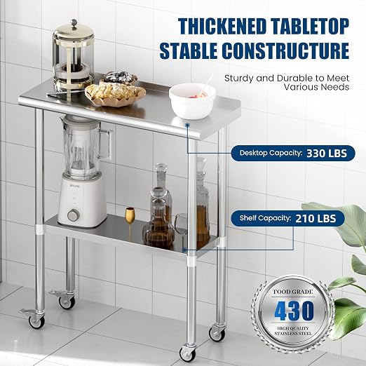 Stainless Steel Work Table - Image 3