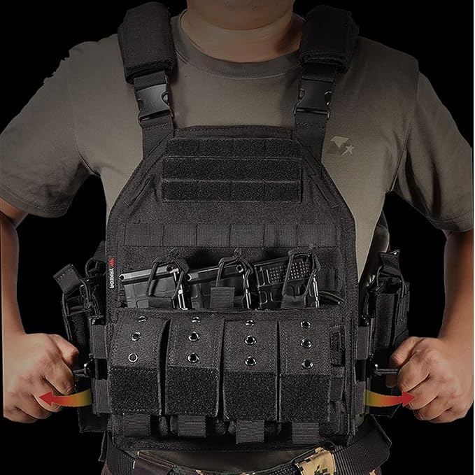 BOMTURN Upgrade Tactical Airsoft Outdoor Vest - Image 6
