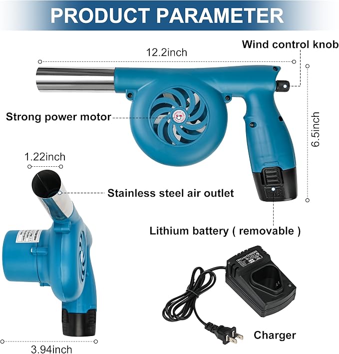 Electric Bellows, Battery Chrger and Battery - Image 2