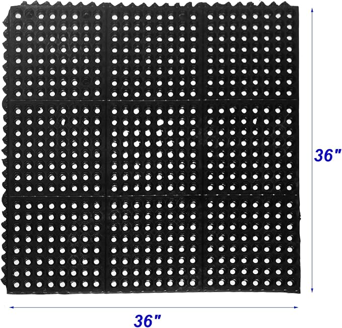 Anti-Fatigue Rubber Floor Mat - Image 3
