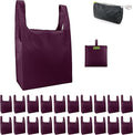 BeeGreen Burgundy Reusable Shopping Bags Wholesale Wine Red Reusable Grocery by BeeGreen