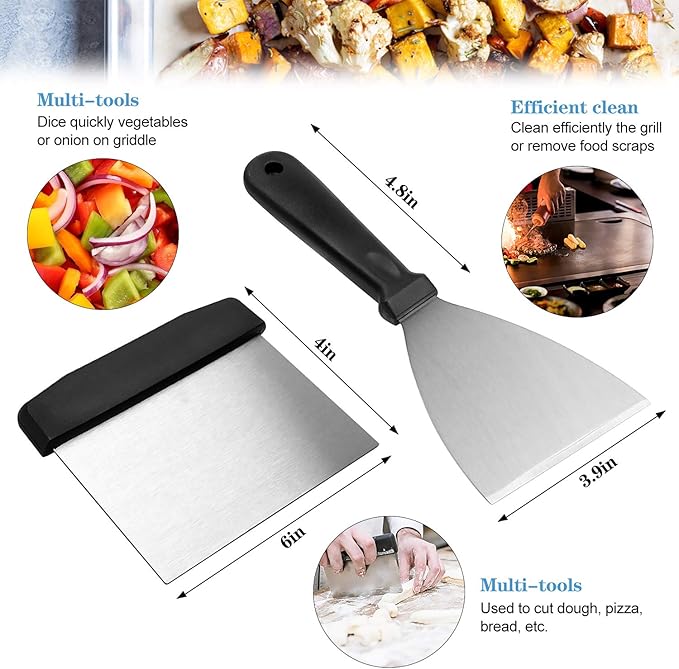 Flat Top Griddle Accessories Set - Image 3