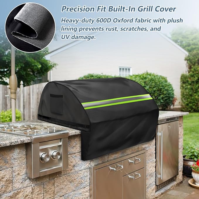 Built in Grill Cover for Bull 38-Inch Brahma and Renegade Grills - Image 6