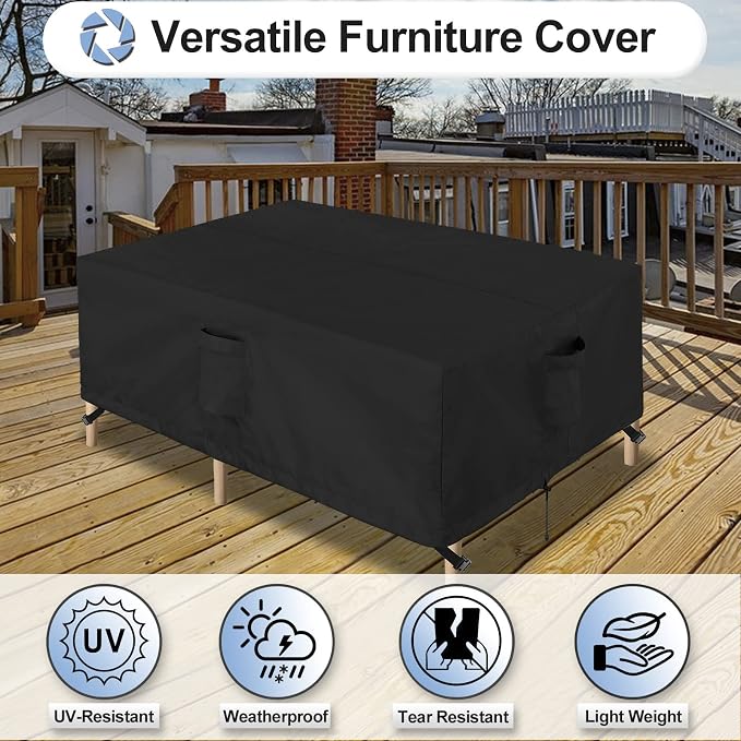 OutdoorLines Outdoor Waterproof Patio Table Furniture Set Covers - Image 4