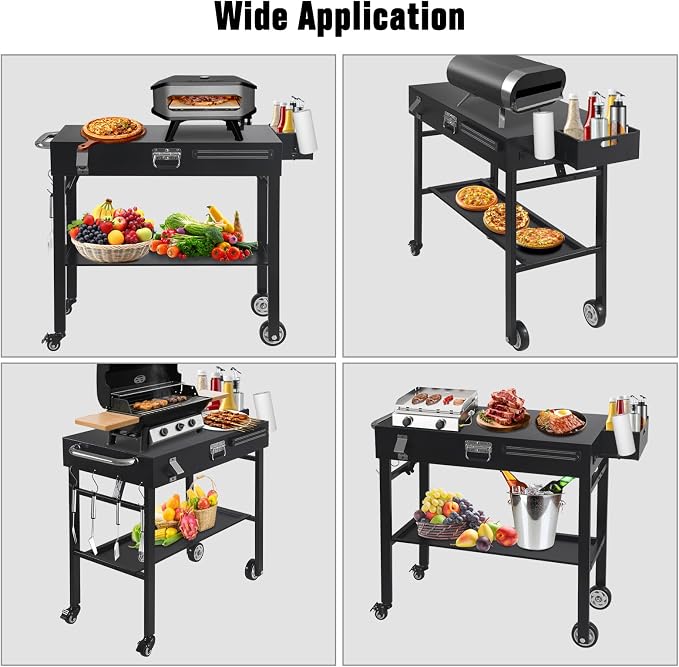 Portable Grill Cart for Blackstone Griddle - Image 3