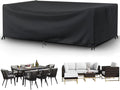 Patio Furniture Covers Outdoor Table Cover Waterproof Rectangular 420D Garden by Ziewee