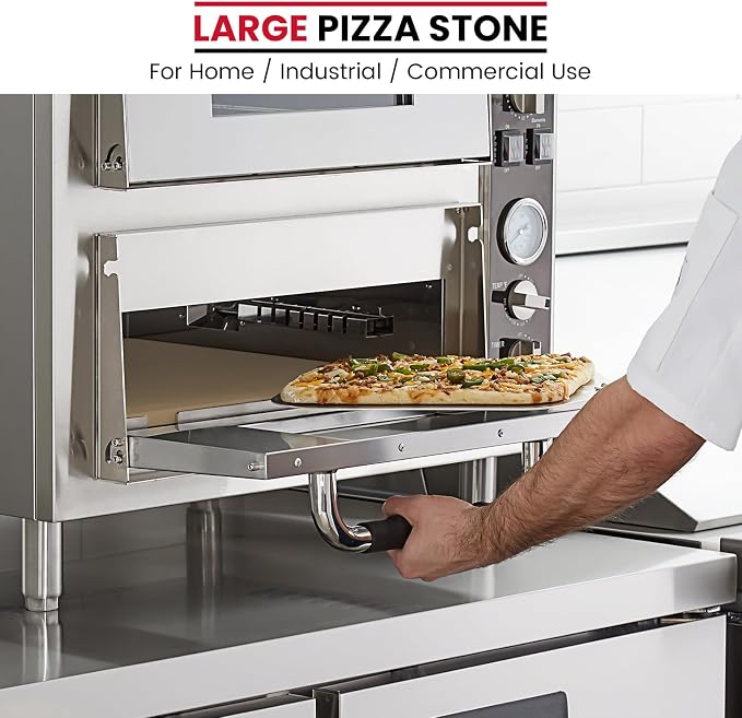 Unicook Extra Large Pizza Stone 18 Inch, Square Baking Stone - Image 3