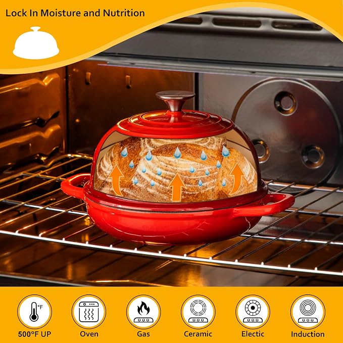 Velaze Enameled Cast Iron Dutch Oven - Image 3