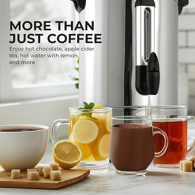 Zulay Kitchen Commercial Grade Coffee Maker Hot Water Urn - Image 8
