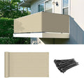 2.5' x 280' Balcony Privacy Screen Fence Cover by Unknown