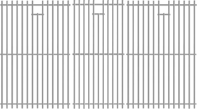 Stainless Steel Cooking Grates for Traeger Woodridge Pro Pellet Grill, Grill by WelcometoFlameDuty