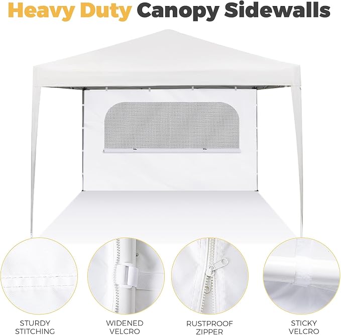 10x10 Pop Up Canopy Sidewall - Image 4