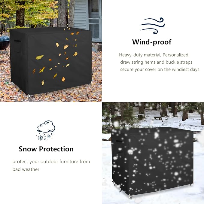 Bitubi 48 Inch Outdoor Prep Table Cover - Image 7