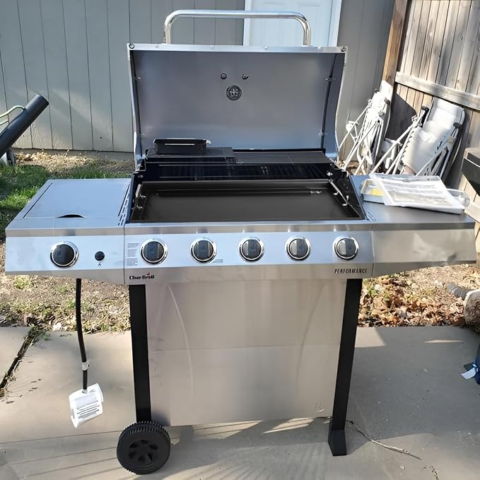 Full-Size Griddle Inserts for Charbroil Performance 5-Burner, Flat Top Griddle - Image 7