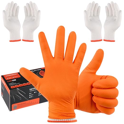 BBQ Gloves for Grilling Disposable Heat Resistant by WELCOMEANBOSON