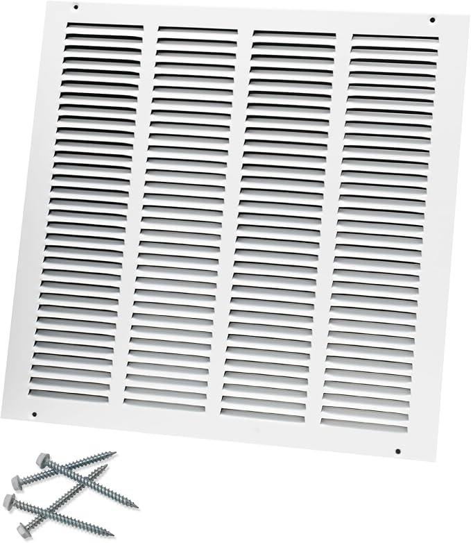 16"W x 16"H Steel Return Air Grille, Air Return Vent Cover by Howeall