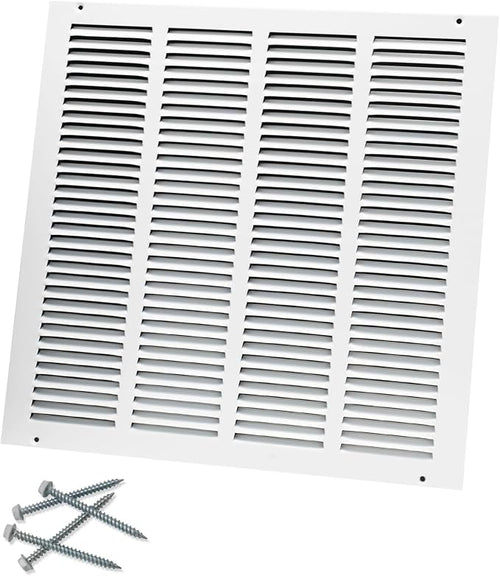 16"W x 16"H Steel Return Air Grille, Air Return Vent Cover by Howeall
