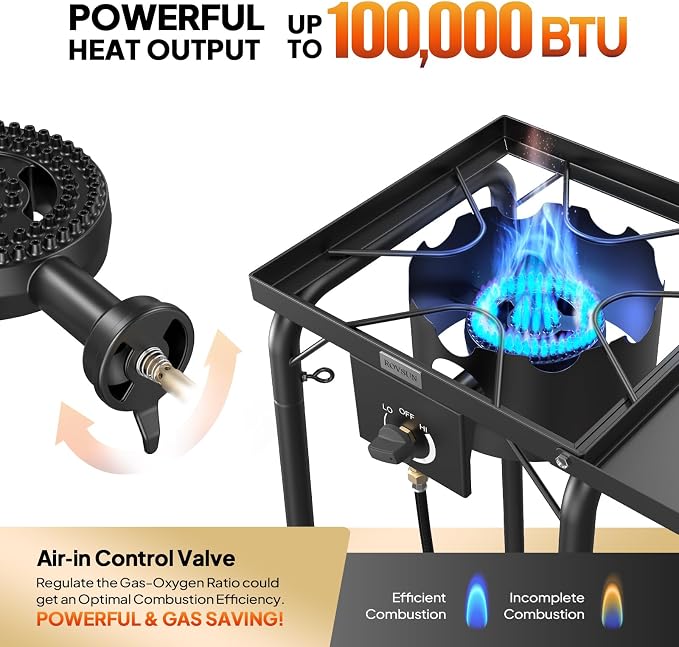 ROVSUN Single Burner Gas Stove - Image 3