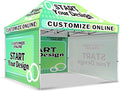 10x15FT Custom Pop Up Canopy Tent by LOJUFAN