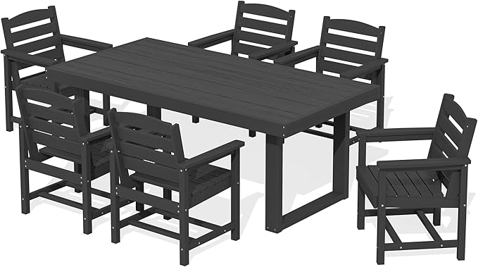 SERWALL HDPE Outdoor Dining Set by SERWALL