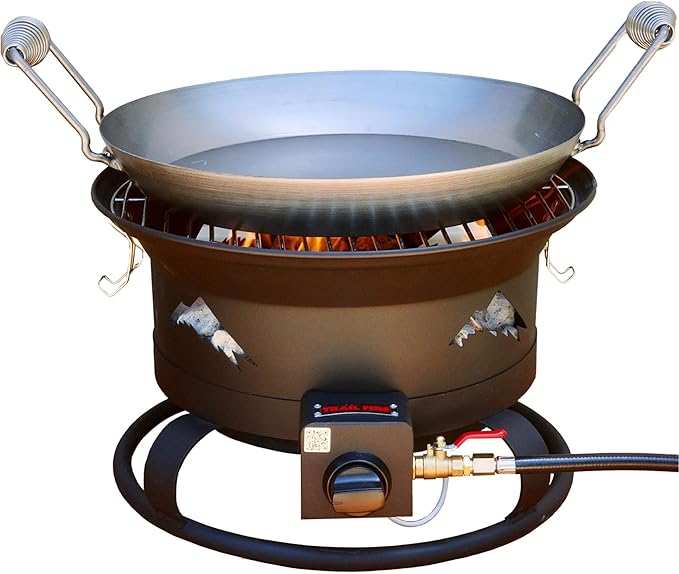 Trail Fire 4-in-1 Grill Portable BBQ by Unknown