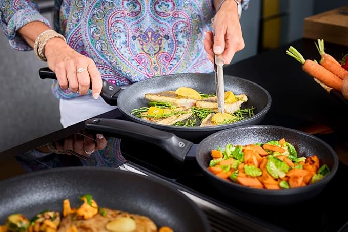 Tongs: Spring-Loaded Stainless Steel with Grooved Tips, 12.2 Inch