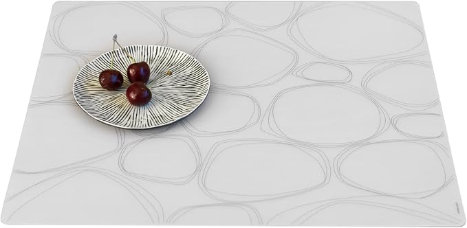 modern-twist 14 x 16 Silicone Placemat, PVC-Free Table Mat, Dishwasher Safe by ModernTwist