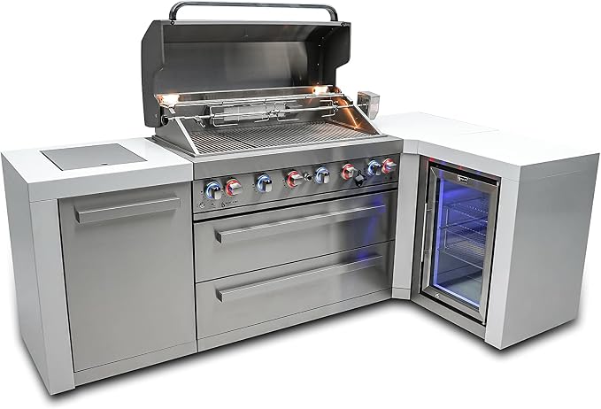 Mont Alpi MAi805-D90FC 44-inch 6-Burner 115000 BTU 90 Degree Corner Deluxe - Image 7