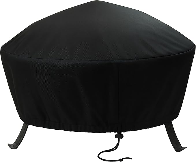 Sunnydaze Round Outdoor Fire Pit Cover by SunnydazeDecor