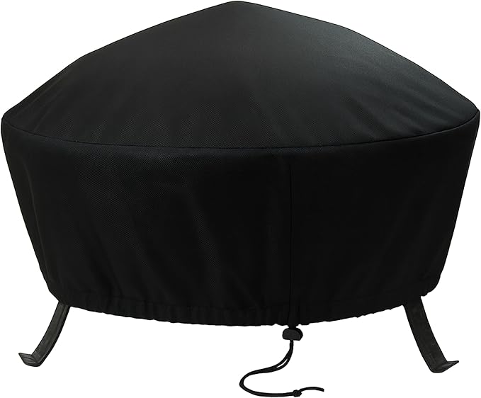 Sunnydaze Round Outdoor Fire Pit Cover by SunnydazeDecor