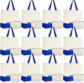 Sanwuta 24 Pcs Canvas Tote Bags Bulk by Sanwuta