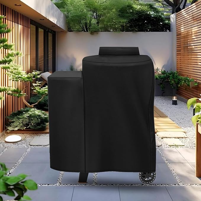 Grill Cover for Pit Boss Phoenix 376 Pellet, Heavy Duty 600D Waterproof for - Image 3