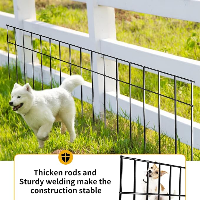 Adavin Small/Medium Animal Barrier Fence, 15 Pack 24 inX 15 in Underground - Image 3