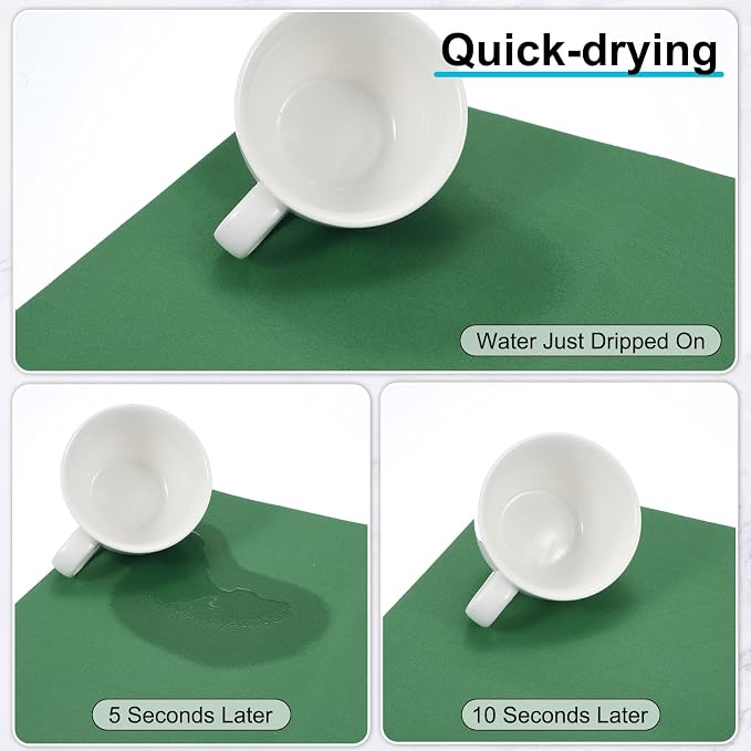 uxcell Silicone Mats for Kitchen Counter, 23.6" x 15.7" Non-Slip Countertop - Image 4