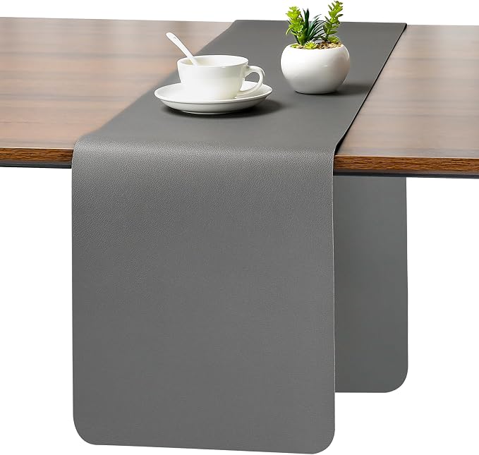 Myir JUN Table Runner Double Sided Vinyl Runner Table 72 Inch Long Runner by MyirJUN
