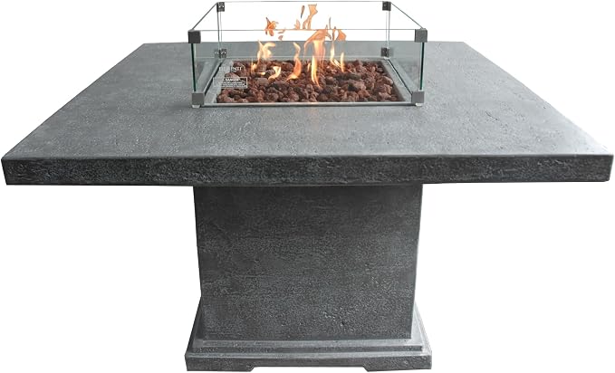 All Fire Table Pit Wind Screens and Stainless Steel Buner Lid from ELEMENTI | - Image 7