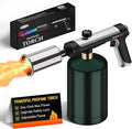 Siasky Propane Torch with One-Click Max Fire, Flame Thrower Gun Charcoal by Siasky