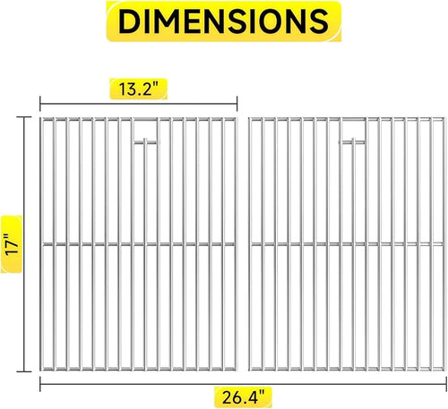 17 inch Stainless Steel Cooking Grates - Image 2