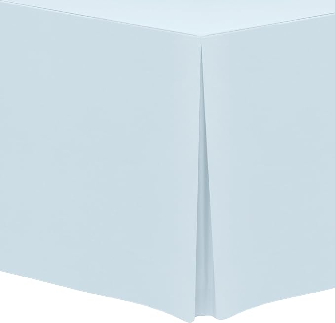Ultimate Textile -2 Pack- 5 ft. Fitted Polyester Tablecloth by UltimateTextile